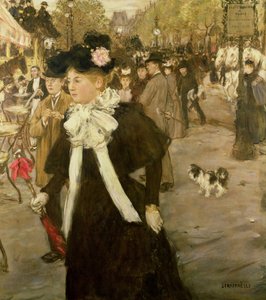 Boulevard des Italiens、c.1899